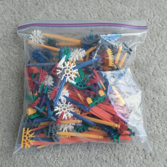 K'NEX Connectors Mixed Bulk Lot of Rods Building Pieces Parts - Picture 1 of 1
